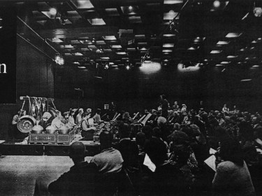 concert in het Stedelijk Museum Amsterdam